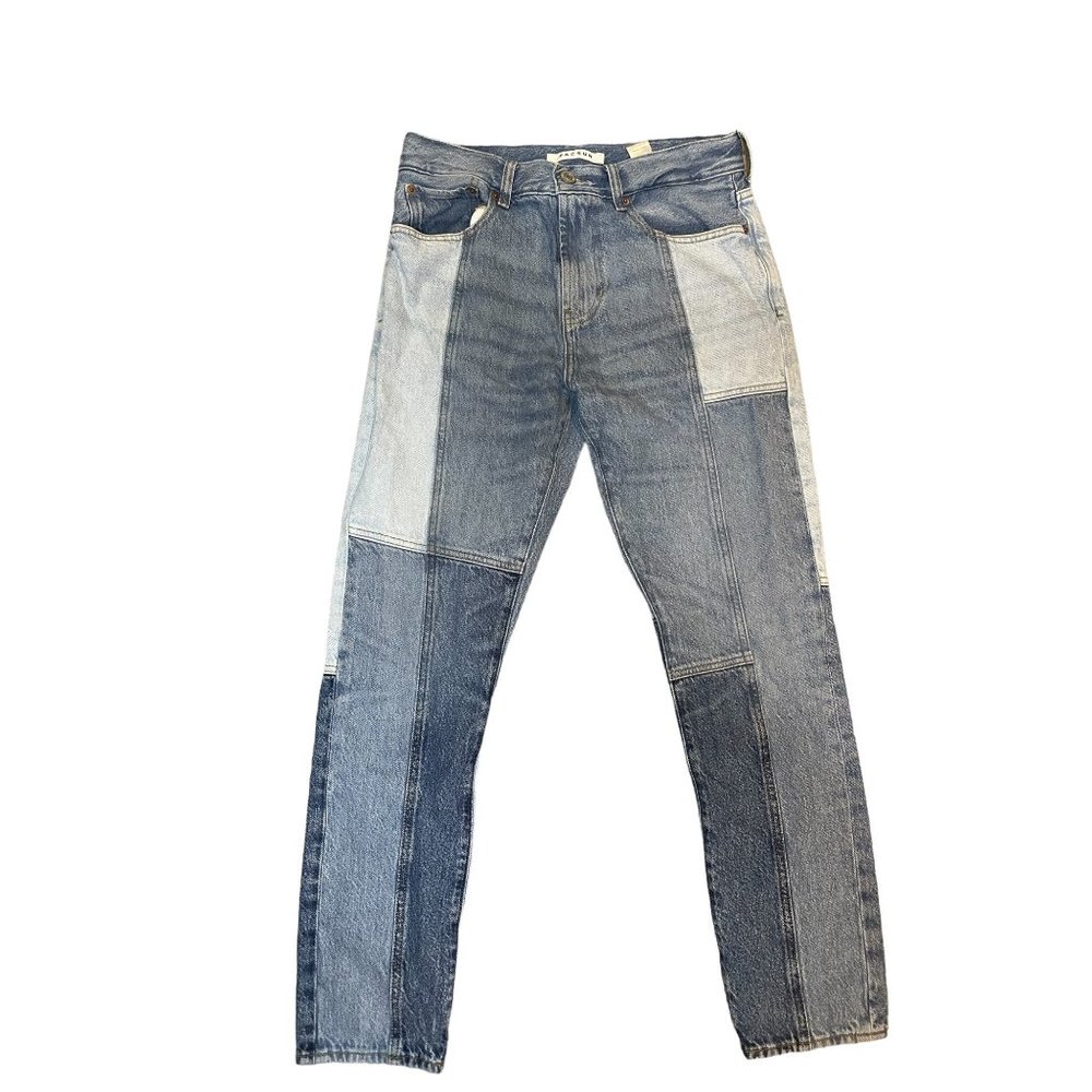 PACSUN DENIM mens patchwork mixed media31x32